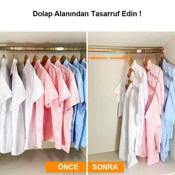 Dolap İçi Askı Aparatı Organizer - 2