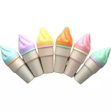 Dondurma Fosforlu Kalem Seti 6 Adet - 1