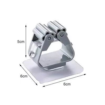 Duvara Monte Mop Paspas Tutucu 4 Adet - 3