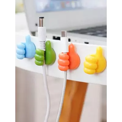 El Şeklinde Kablo Tutucu 10 Adet (1)