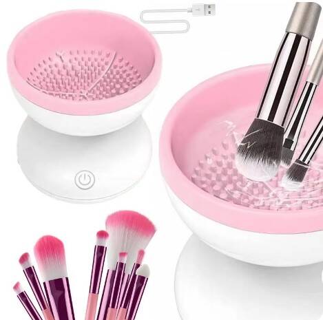 Elektrikli Makyaj Fırçası Temizleyici - 1