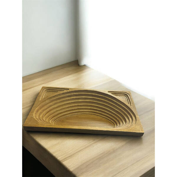 Evcil Hayvan Dikdörtgen Ahşap Yatak - 1