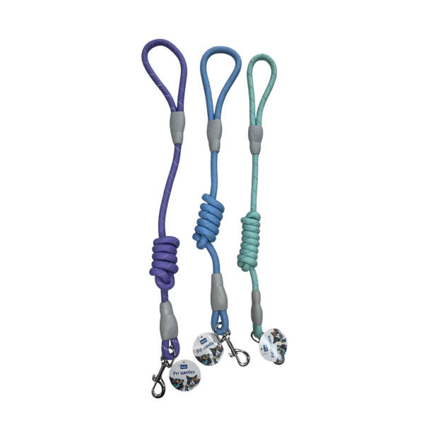 Evcil Hayvan Fitil Gezdirme Tasması 12 mm x 120 cm - 4