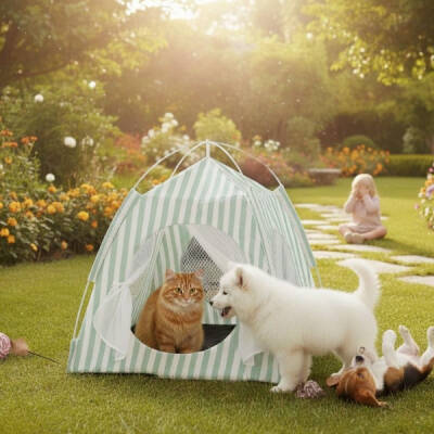 Evcil Hayvan Katlanabilir Oyun Çadırı - 3