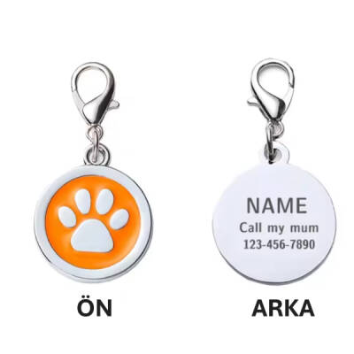 Evcil Hayvan Klipsli Tasma Künyesi (1)