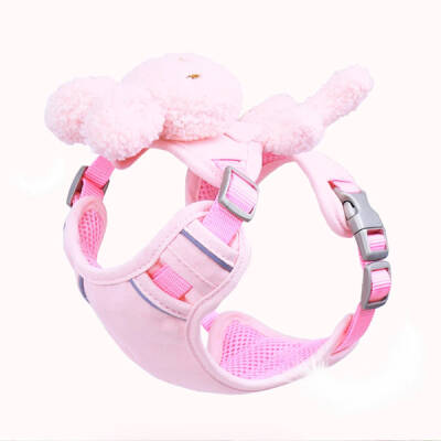 Evcil Hayvan Peluş Ayıcıklı Göğüs Gezdirme Tasması Set - 3