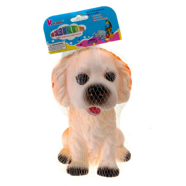 Evcil Hayvan Sesli Köpek Şeklinde Plastik Oyuncak - 3