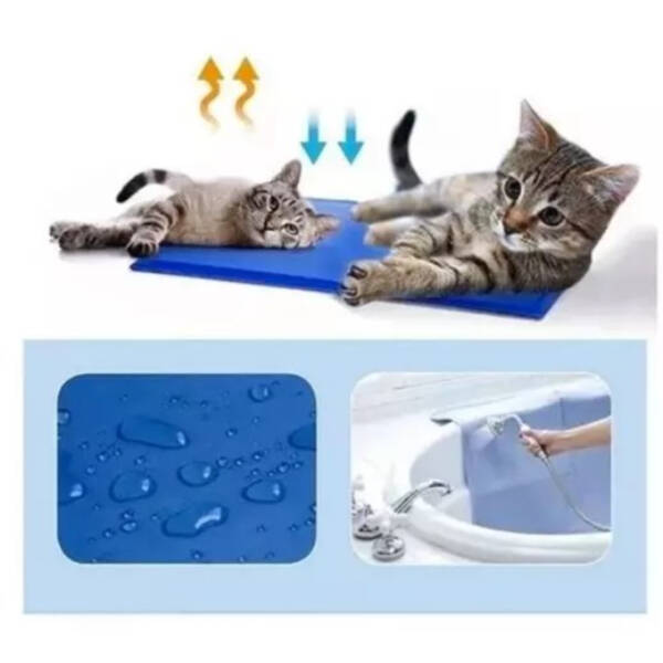 Evcil Hayvan Soğutucu Yatak Mat 81x96 cm - 3