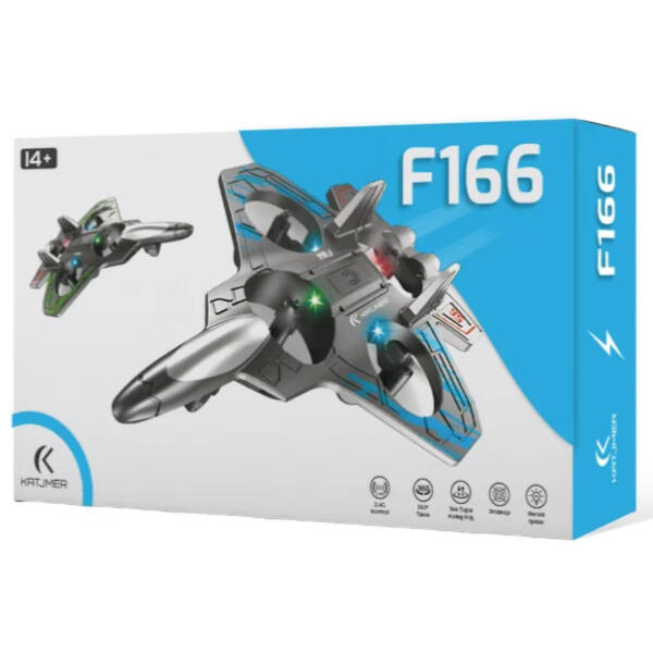 F166 Uçak Drone 3 Bataryalı - 1