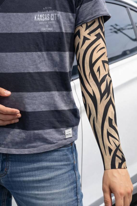 Giyilebilir Kol Dövmesi 3D Baskılı 2 Adet - Model 2 - 1