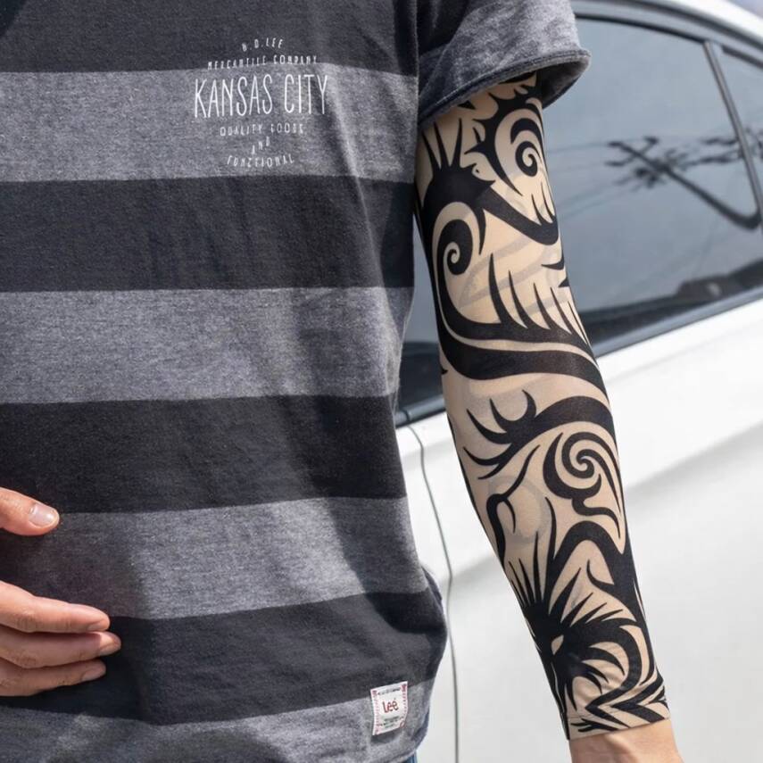 Giyilebilir Kol Dövmesi 3D Baskılı 2 Adet - Model 15 - 1