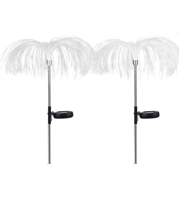 Güneş Enerjili Denizanası Bahçe Lambası 2 Adet - 1