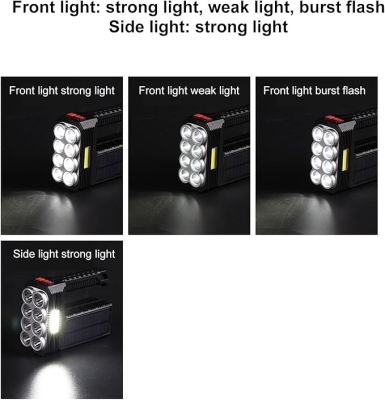 Güneş Enerjili Kamp Av Feneri - 5