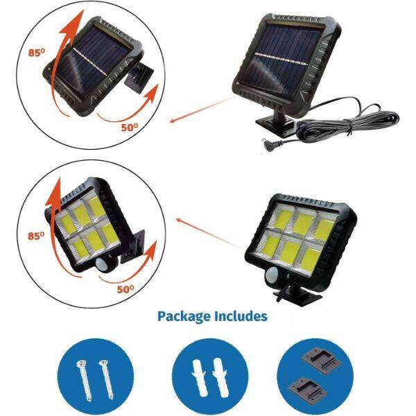 Hareket Sensörlü Solar Lamba - 4