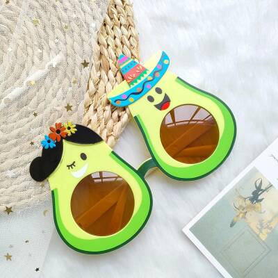 Hawaii Temalı Avokado Gözlük - 3
