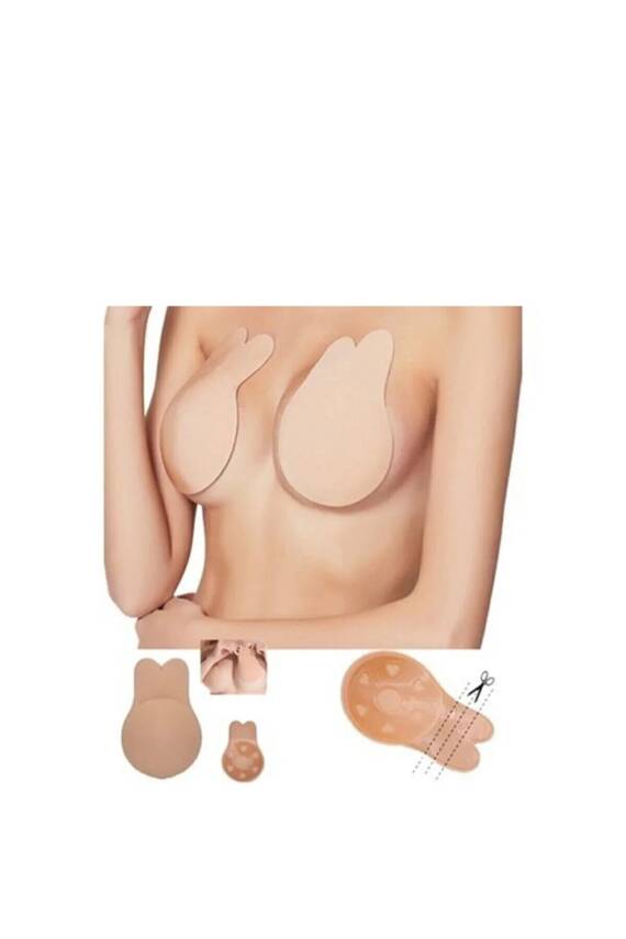 Hayalet Sütyen Göğüs Dikleştirici Krem L Beden - 4