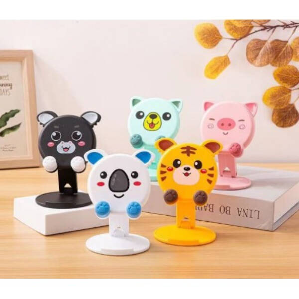 Hayvan Figürlü Masaüstü Telefon Standı 5 Model - 1