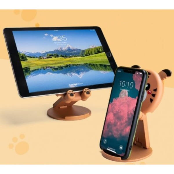 Hayvan Figürlü Masaüstü Telefon Standı 5 Model - 2