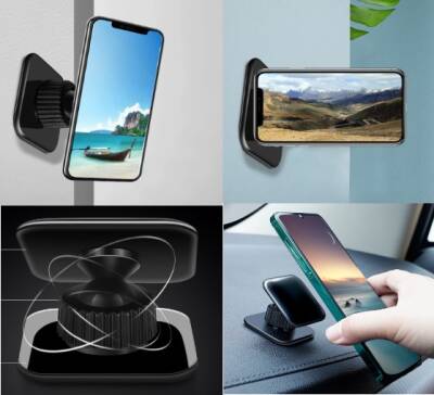 Jel Yapışkanlı Araba Telefon Tutucu - 4