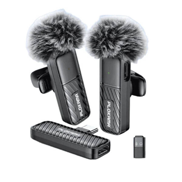 Kablosuz Type-C Yaka Mikrofonu - 1