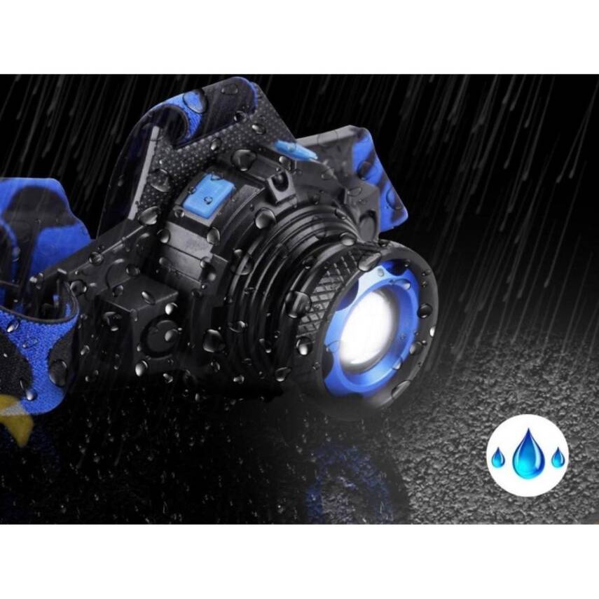 Kafa Feneri Şarjlı 200 Metre Menzilli - 1