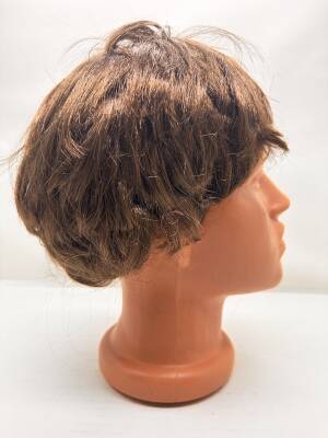 Kahverengi Kısa Kesim İçi Astarlı Erkek Peruğu (1)