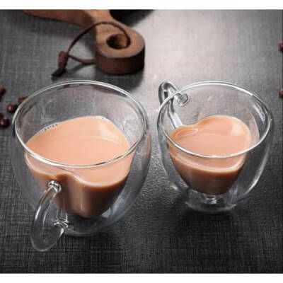 Kalp Şeklinde Cam Bardak (1)