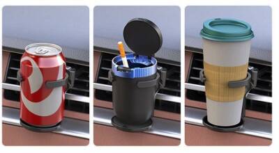 Katlanabilir Araba Bardak Şişe Tutucu (1)