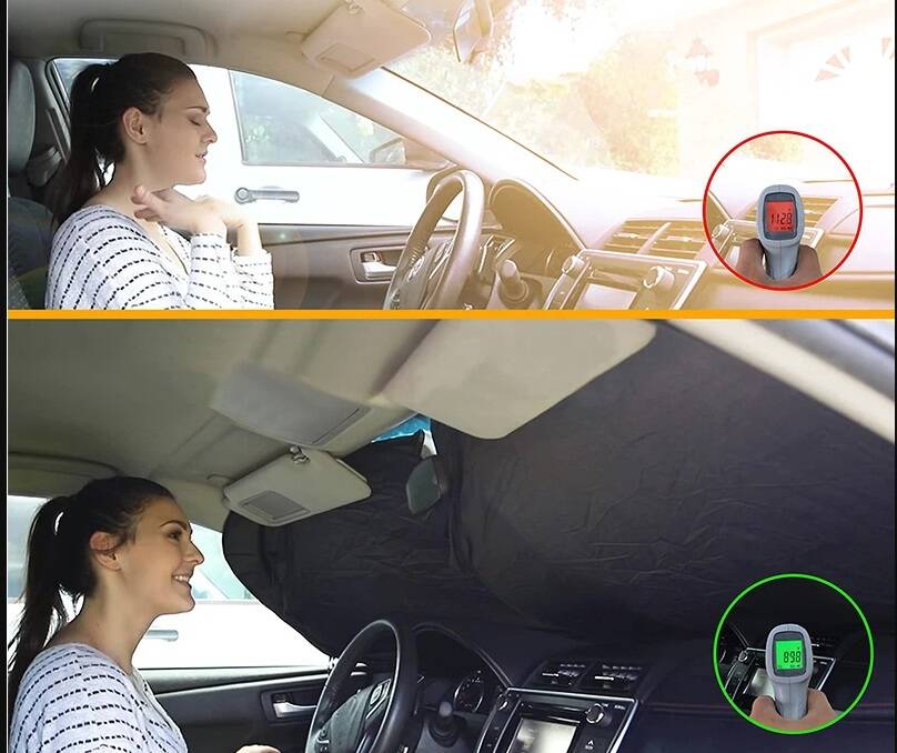 Katlanabilir Ön Cam Araba Güneşliği - 1