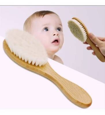 Keçi Kılı Organik Bebek Banyo Tarağı - 3