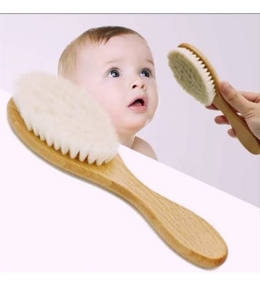 Keçi Kılı Organik Bebek Banyo Tarağı - 3