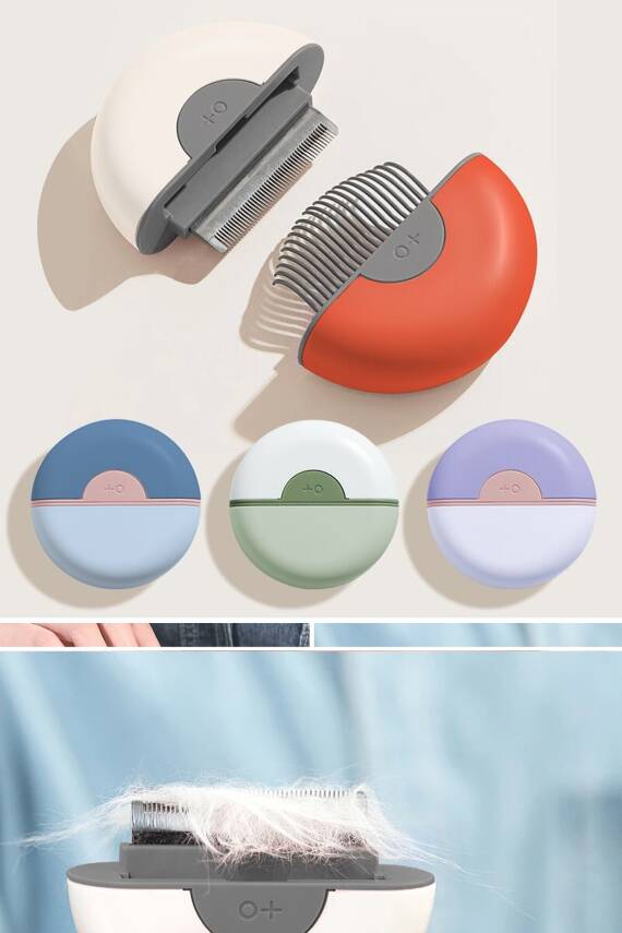 Kedi Köpek Seyahat Tüy Toplama Tarağı - 1