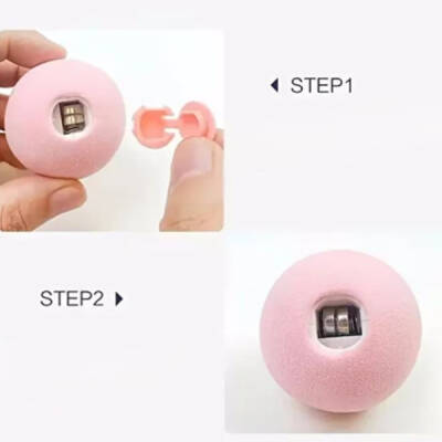 Kedi Otlu 3 Sesli İnteraktif Top Kedi Oyuncağı (1)