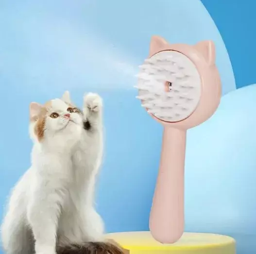 Kedi ve Köpekler İçin Buharlı Masaj Tarağı - 4