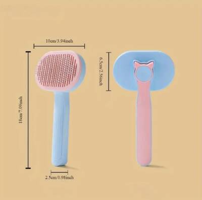 Kedi ve Köpekler İçin Kendini Temizleyen Tüy Fırçası (1)