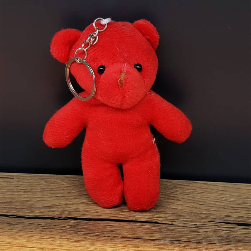 Kırmızı Hediyelik Kese İçinde Ayıcık - 2