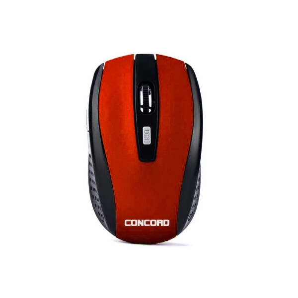 Kırmızı Kablosuz 6D Optik Mouse - 1