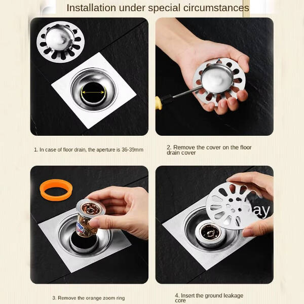 Koku ve Geri Akış Önleyici Gider Aparatı - 2