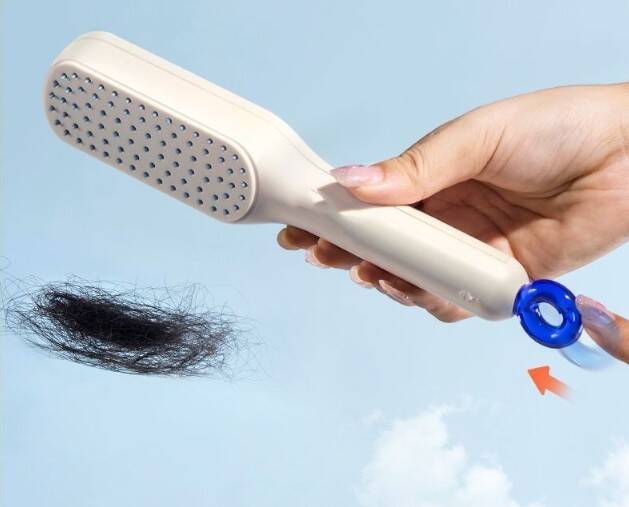 Kolay Temizlenen Saç Fırçası - 1