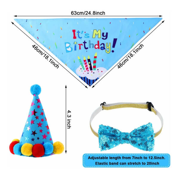 Köpekler İçin Doğum Günü Partisi Seti - 4