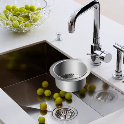 Kuğu Tasarımlı Paslanmaz Lavabo Drenaj Sepeti - 5