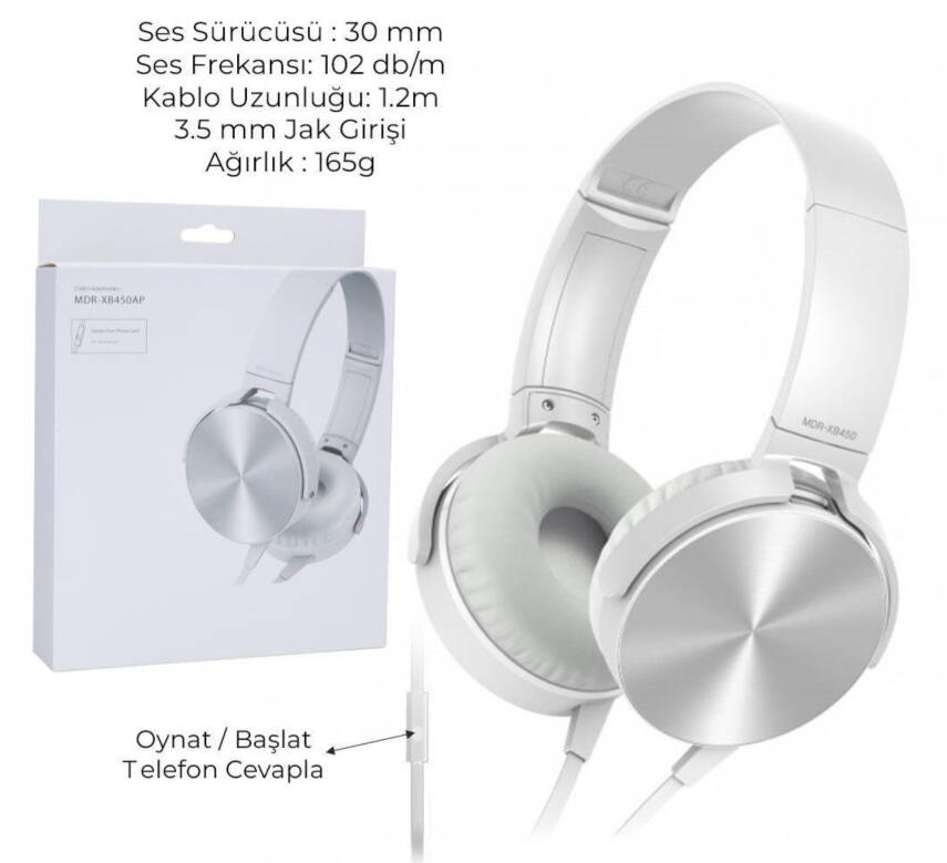 Kulak Üstü Kablolu Kulaklık - 2