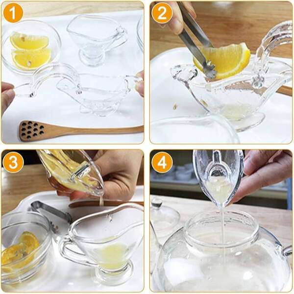 Kuş Şeklinde Sunumluk Limon Sıkacağı - 4