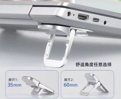 Laptop Standı 2 Kademeli Yükseltme Ayarlı - 2 Adet - 3