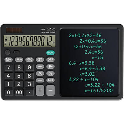 LCD Yazı Ekranlı Hesap Makinesi - 3