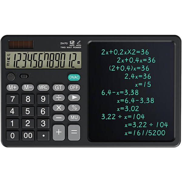 LCD Yazı Ekranlı Hesap Makinesi - 3