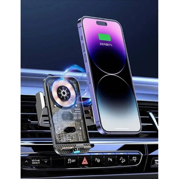 Magsafe Şarj Özellikli Araç Telefon Tutucu - 1