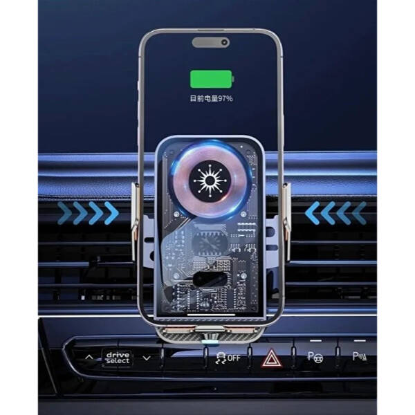 Magsafe Şarj Özellikli Araç Telefon Tutucu - 3