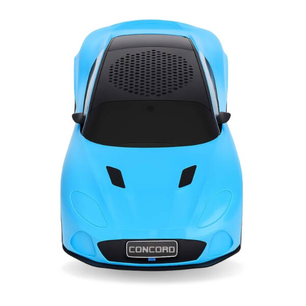 Mavi Araba Tasarımlı Hoparlör - Bluetooth FM USB Özellikli - 1