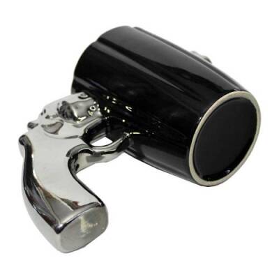 Metalik Silah Tasarımlı Kupa Bardak - 5